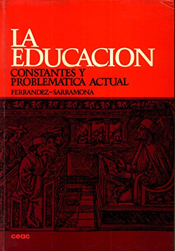 Portada del libro de La educación
