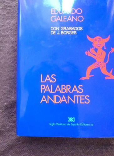 Portada del libro de Las palabras andantes (La creación literaria)