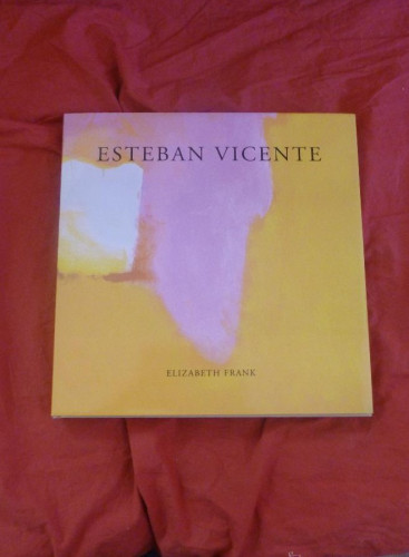 Portada del libro de ESTEBAN VICENTE. ELIZABETH FRANK. BARCLAYS. 2002 174 PAG EN ESTUCHE