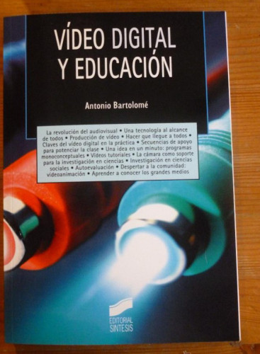 Portada del libro de Vídeo digital y educación (Tecnología educativa)