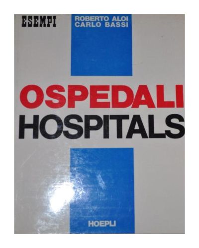 Portada del libro de Ospedali. Hospitals.