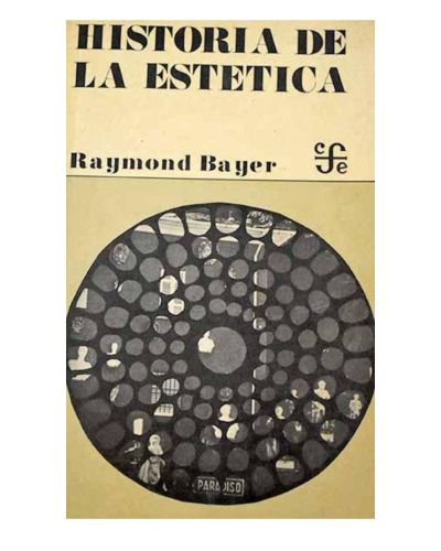 Portada del libro de Historia de la estética