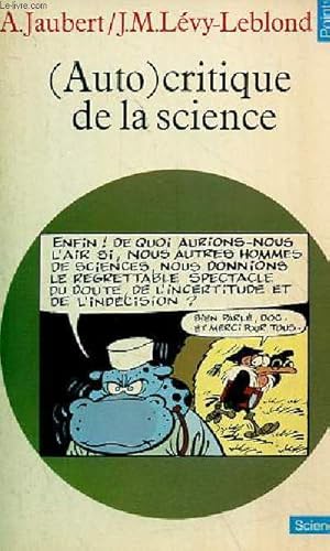 Portada del libro de (Auto)critique de la science
