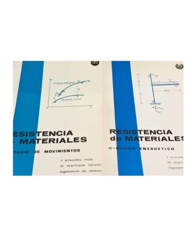 Portada del libro de RESISTENCIA DE MATERIALES I Y II: ESTUDIO DE MOVIMIENTOS Y ESTUDIO ENERGETICO