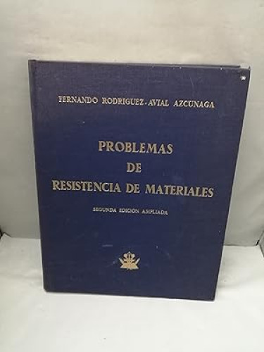 Portada del libro de Problemas de resistencia de materiales