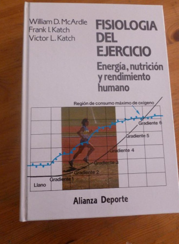 Portada del libro de Fisiologia del ejercicio. energia, nutricion y rendimiento humano