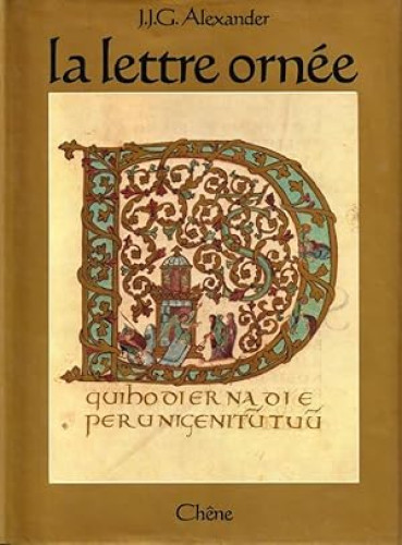 Portada del libro de La lettre ornée