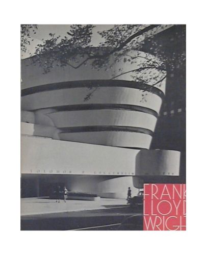 Portada del libro de Architect Frank Lloyd Wright. The Solomon R. Guggenheim Museum.