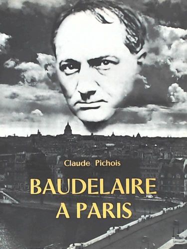 Portada del libro de Baudelaire a Paris. Photographies de Maurice Rue.