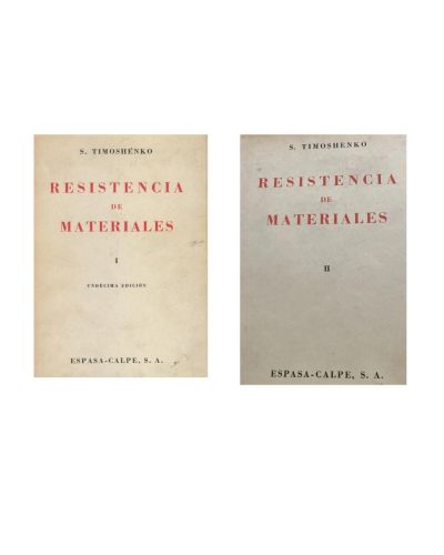 Portada del libro de Resistencia de materiales VOLUMEN I Y II