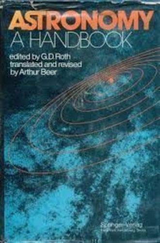 Portada del libro de Astronomy a Handbook