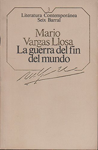 Portada del libro de La guerra del fin del mundo