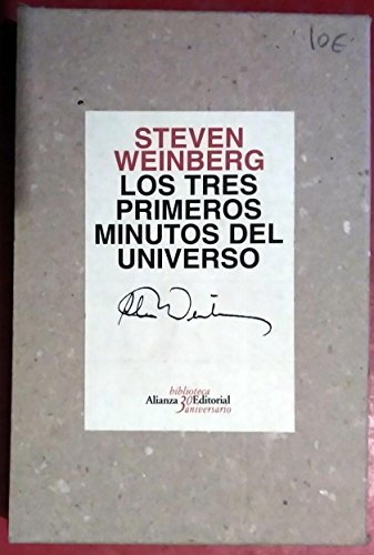 Portada del libro de Los tres primeros minutos del universo