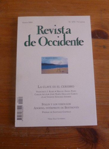 Portada del libro de REVISTA DE OCCIDENTE.ENERO 2004 N1 272. LAS CLAVES DEL CEREBRO STALIN Y LOS VERDUGOS.