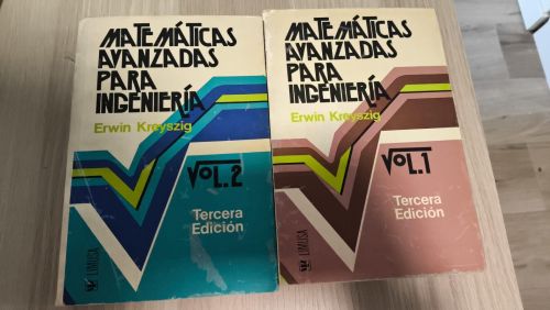 Portada del libro de MATEMATICAS AVANZADAS PARA INGENIERIA VOLÚMEMENES  I y 2 
