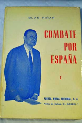 Portada del libro de Combate por España