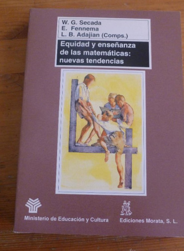 Portada del libro Equidad y enseñanza de las matemáticas : nuevas tendencias (Coedición Ministerio de Educación)