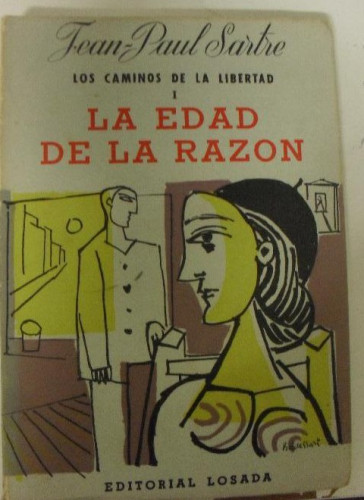 Portada del libro de Los Caminos de la Libertad. (I. La Edad de la Razón), (II. El Aplazamiento), (III. La Muerte en el