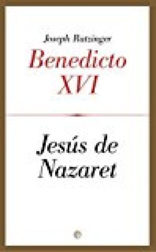 Portada del libro de Jesús de Nazaret