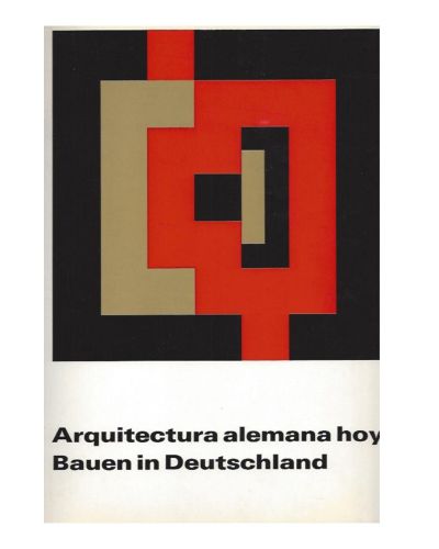 Portada del libro de ARQUITECTURA ALEMANA HOY - BAUEN IN DEUTSCHLAND