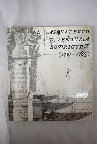 Portada del libro de El arquitecto D. Ventura Rodríguez