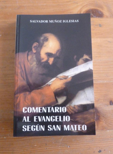 Portada del libro de Comentario al evangelio segun San Mateo