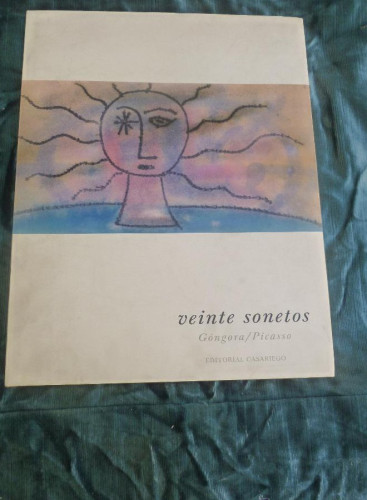 Portada del libro de Veinte sonetos (Versos iluminados)