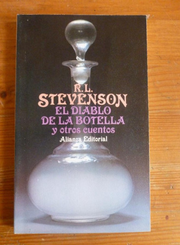 Portada del libro de EL DIABLO DE LA BOTELLA Y OTROS CUENTOS. R.L.STEVENSON. ALIANZA EDITORIAL 1995 226 PAG