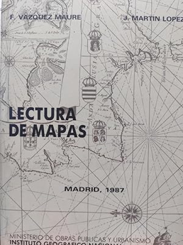 Portada del libro de Lectura de mapas