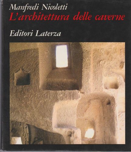 Portada del libro de Larchitettura delle caverne