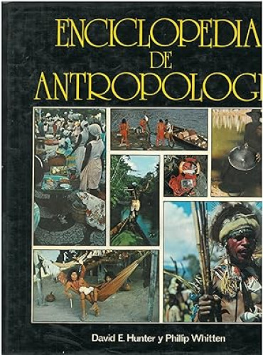 Portada del libro de Enciclopedia de antropología