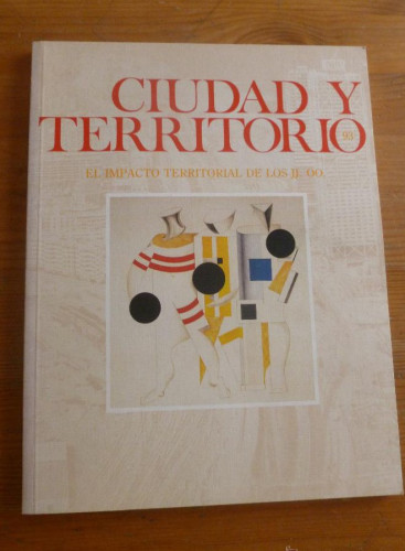 Portada del libro de CIUDAD Y TERRITORIO. EL IMPACTO TERRITORIAL DE LOS JJ.OO. MAP. 112 PAG