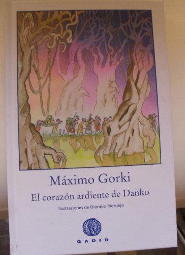 Portada del libro de El corazón ardiente de Danko (Colección el Bosque Viejo)