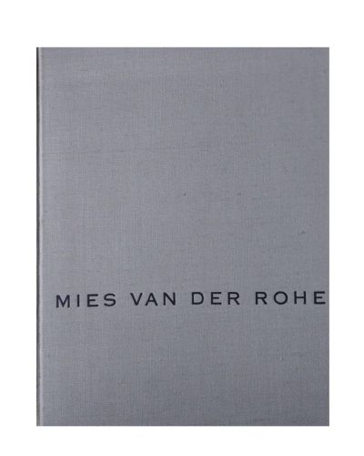 Portada del libro de Mies Van Der Rohe