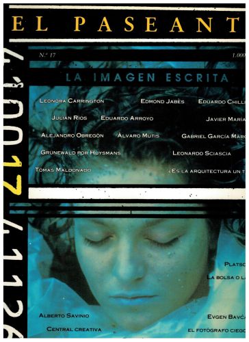 Portada del libro de EL PASEANTE. Revista de Variedades. Nº 17.