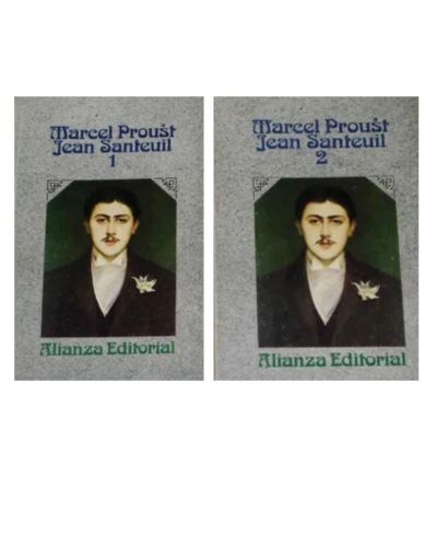 Portada del libro de Jean Santeuil volumen I y II