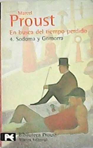 Portada del libro de En busca del tiempo perdido. 4. Sodoma y Gomorra