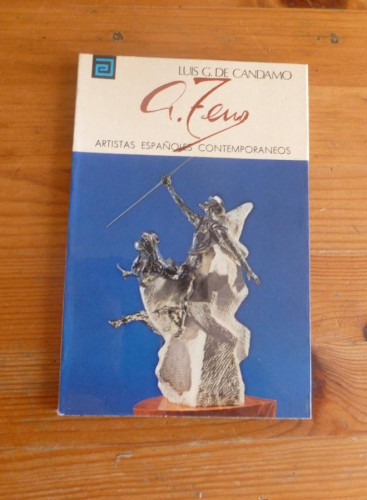 Portada del libro de TENO. LUIS G. DE CANDAMO. ARTISTAS ESPAÑOLES CONTEMPORANEOS. 1976 78 PAG
