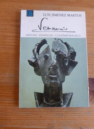 Portada del libro de VENANCIO. LUIS JIMENEZ MARTOS. ARTISTAS ESPAÑOLES CONTEMPORANEOS. 1978 78 PAG