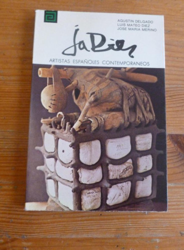 Portada del libro de JOSE ANTONIO DIEZ. LUIS MATEO DIEZ. ARTISTAS ESPAÑOLES CONTEMPORANEOS. MEC. 1977 84 PAG