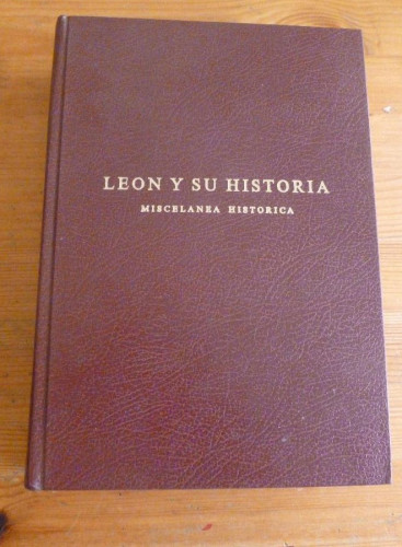 Portada del libro de LEON Y SU HISTORIA. MISCELANEA HISTORICA. IV. CAJA AHORROS LEON. Nº 18 1977 . 530PAG