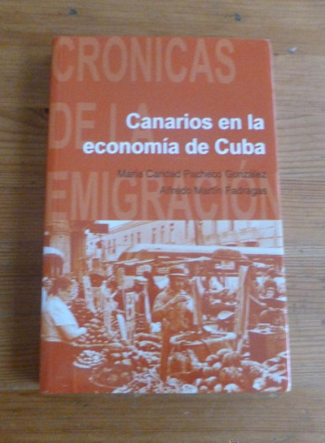 Portada del libro de Canarios En La Economía De Cuba