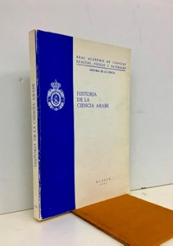 Portada del libro de Historia de la ciencia árabe