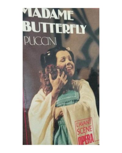 Portada del libro de Madame Butterfly Puccini