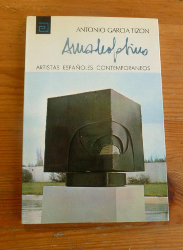 Portada del libro de AMADEO GABINO. ANTONIO GARCIA TIZON. ARTISTAS ESPAÑOLES CONTEMPORANEOS. 1972 76 PAG