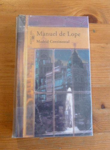 Portada del libro de Madrid Continental