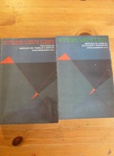 Portada del libro de LECTURA SOBRE EL MERCADO DE TRABAJO REPUBLICA FEDERAL ALEMANA . SENGENBERGER. MºTRABAJO 2 L. 1988