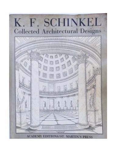 Portada del libro de K.F. Schinkel: Collected Architectural Designs