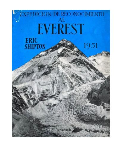 Portada del libro de Expedición de reconocimiento al Everest