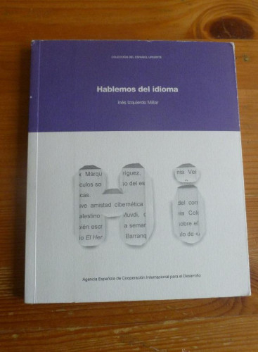 Portada del libro de Hablemos del idioma